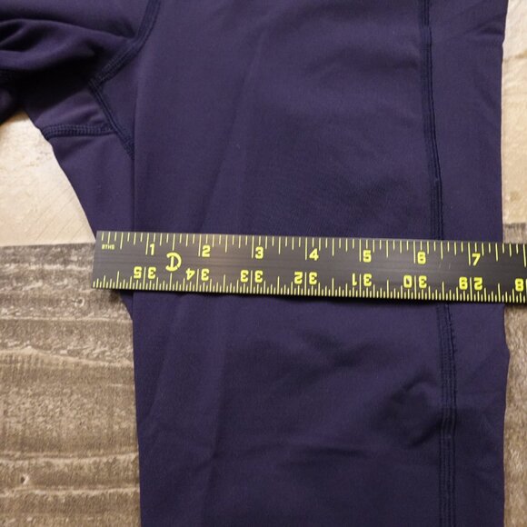 Lululemon pace rival crop pants women's 6 navy - Picture 5 of 10